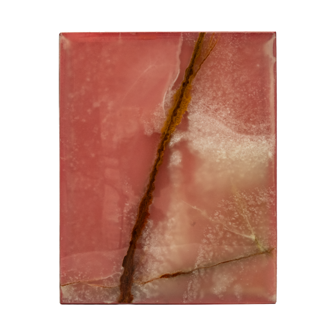 Eternity Onyx Pink Pearl Rectangle Urn