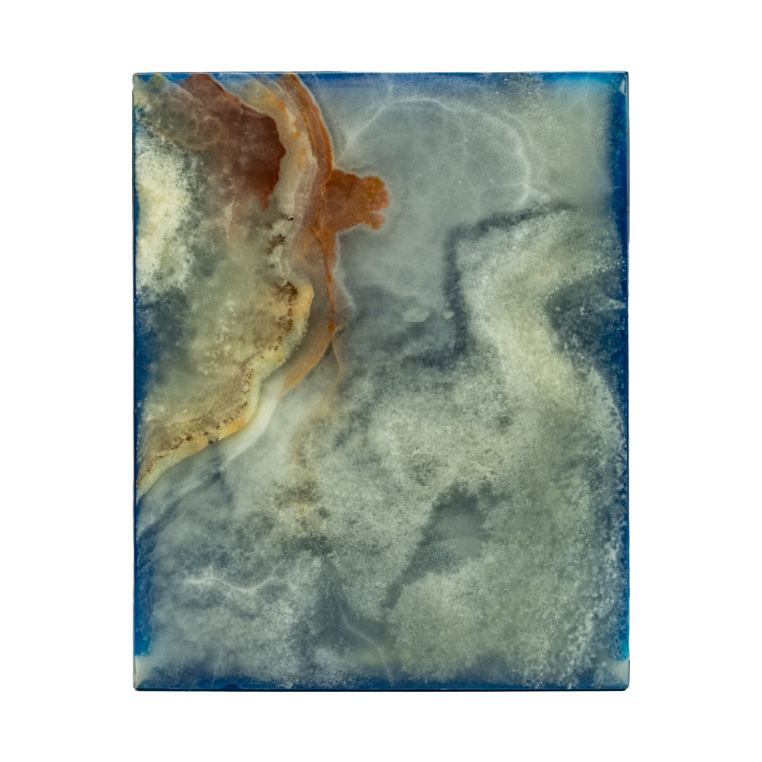 Eternity Onyx Sapphire Rectangle Urn