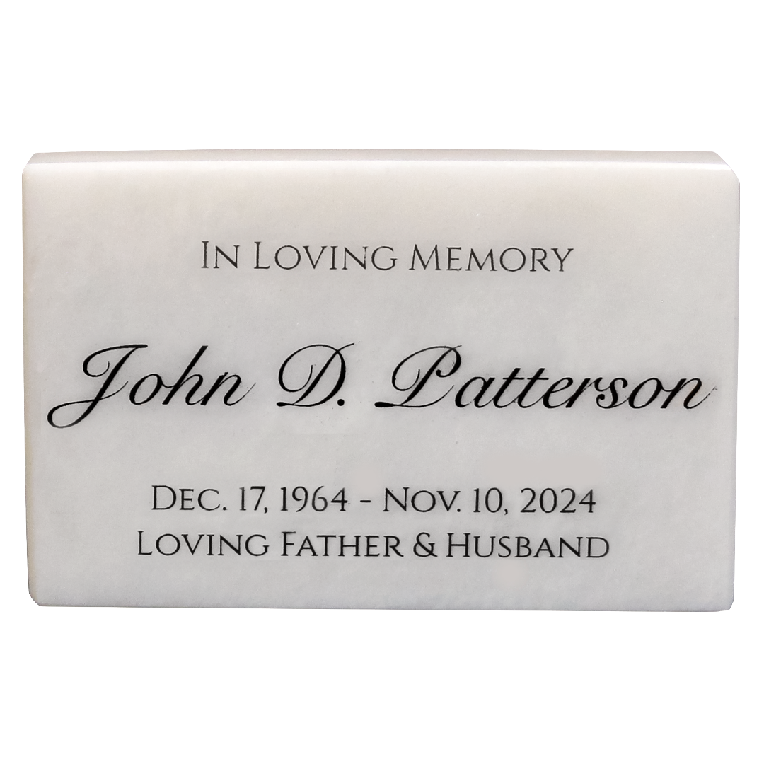 Niche Name Plaque Antique White