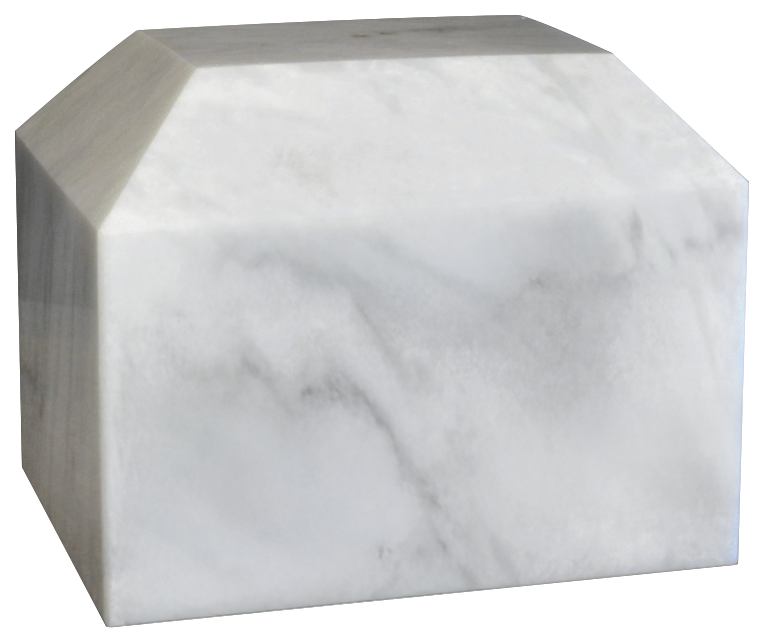 Summit Antique White Box Urn