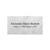 Temporary Grave Marker (Antique White)