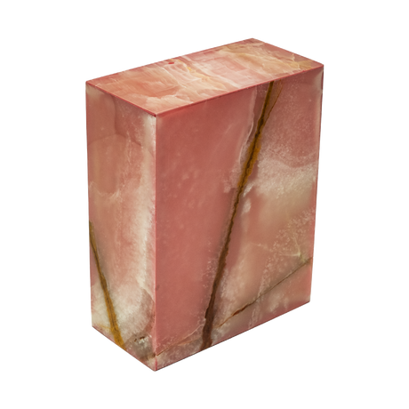 Eternity Onyx Pink Pearl Rectangle Urn