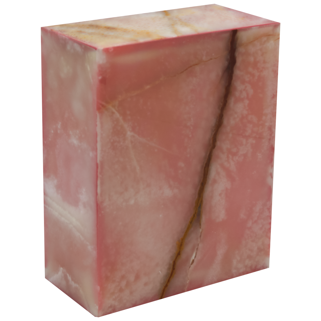 Eternity Onyx Pink Pearl Rectangle Urn