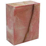 Eternity Onyx Pink Pearl Rectangle Urn