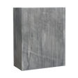 Eternity Cashmere Gray marble rectangle urn with soft gray stone, subtle natural veining, and elegant memorial design