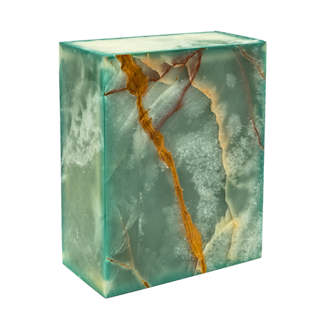 Eternity Onyx Emerald Rectangle Urn