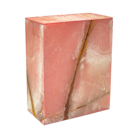 Eternity Onyx Pink Pearl Rectangle Urn
