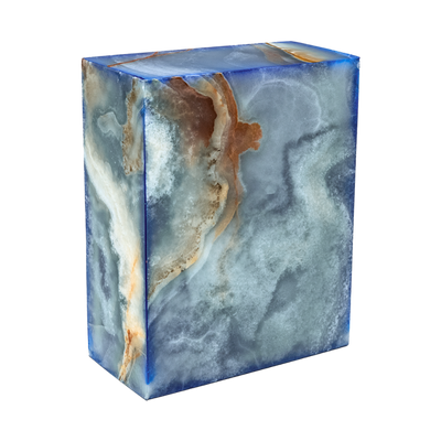 Eternity Onyx Sapphire Rectangle Urn