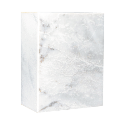 Eternity Antique White Rectangle Urn