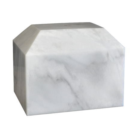 Summit Antique White Box Urn