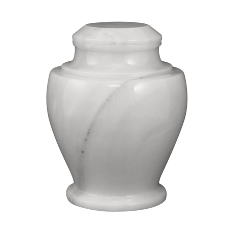 Carpel Antique White Adult Urn