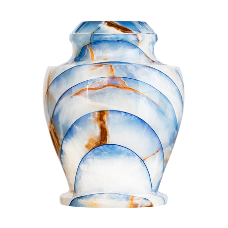 Carpel Onyx Blue Adult Urn