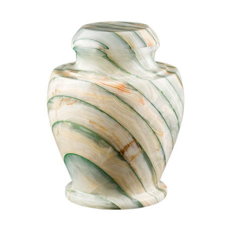 Carpel Onyx Green Adult Urn