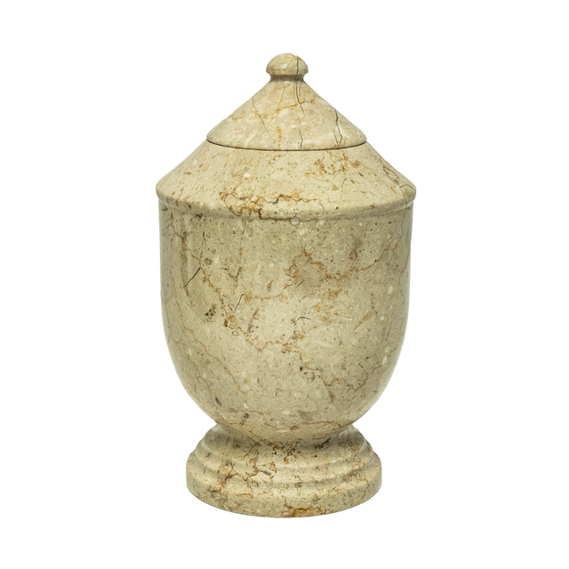 Elegant pet memorial urn for ashes designed to honor one or multiple beloved pets with a timeless memorial tribute