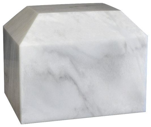 Summit Antique White Box Urn