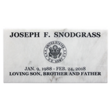 Temporary Grave Marker (Antique White)
