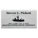 Temporary Grave Marker (Antique White)