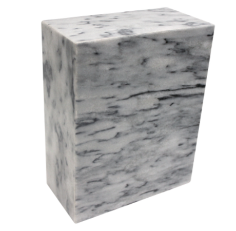 Eternity Cashmere Gray Rectangle Urn